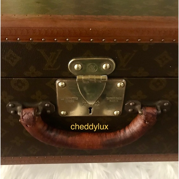 🧳🛄💼Authentic Rare Vintage Louis Vuitton Trunk - Picture 12 of 14